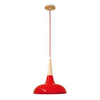 Cup loftslampe  i rød/ask fra Design by Grönlund.